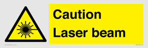 Caution Laser beam